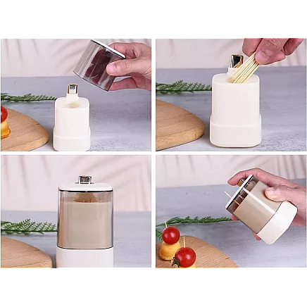 Toothpick holder toothpick dispenser automatic dispenser box