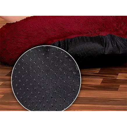 PLUSH BED 80 BURGUNDY (20)