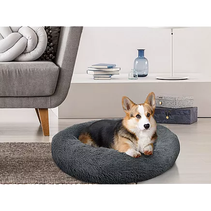 PLUSH BED 80 DARK GRAY (20)