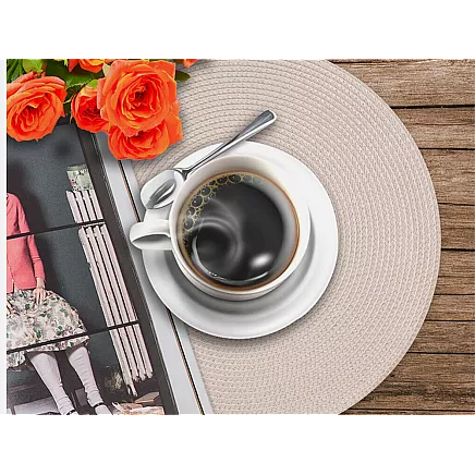 ROUND TABLE MAT GOLD (300) GAB_A