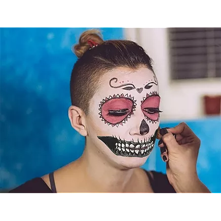 Pagaidu tetovējums Halloween monstrīgi zobi, viegli noņemams