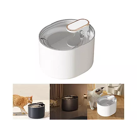 Automātisks kaķu un suņu dzirdītājs ar ūdens filtru