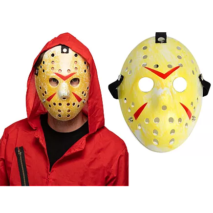 Halloween Jason hokejista maska, Piensktdiena 13, universāls izmērs