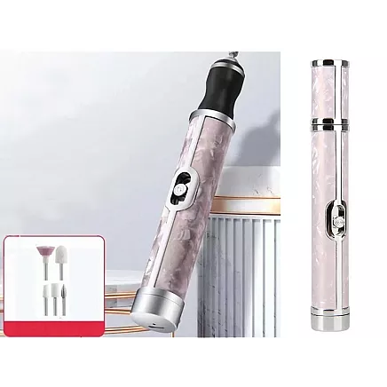 Nail milling machine manicure pedicure cutters set usb rechargeable battery