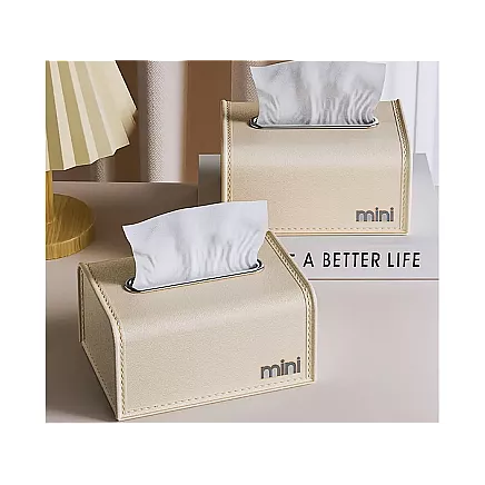 Tissue box tissue organiser tray