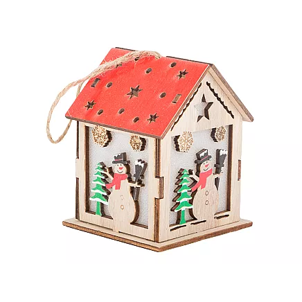 Koka Ziemassvētku Laterna, Eglītes Rotājums