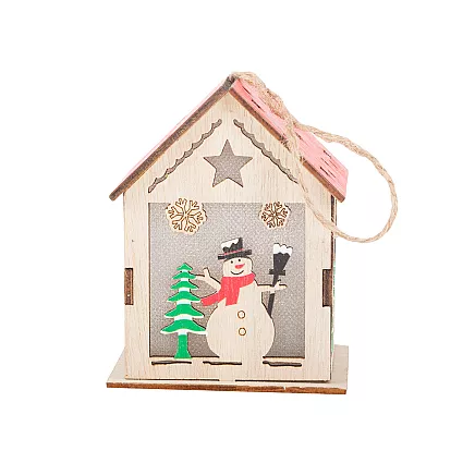 Koka Ziemassvētku Laterna, Eglītes Rotājums