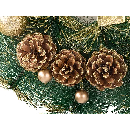 Ziemassvētku Adventes Durvju Vainags, 40 cm