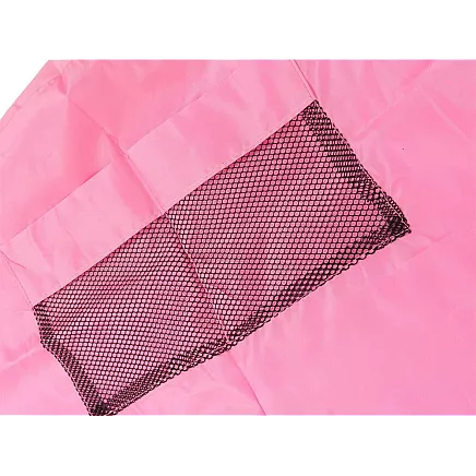 Bērnu rotaļu paklājs-organizators, rotaļlietu maiss, 130 cm, rozā