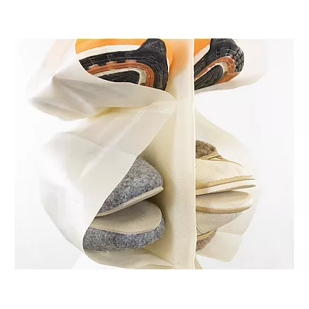 Shoe organiser for wardrobe hanging shoe rack 12 pairs