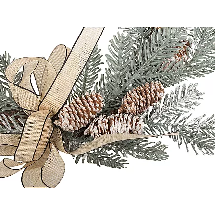 Ziemassvētku Adventes Durvju Vainags, 30 cm