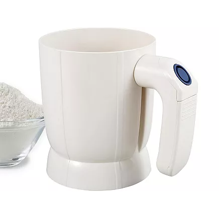 Flour sifting sieve kitchen sifter electric pot strainer