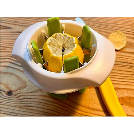 Lemon lime fruit slicer shredder 8 hand chopper sharp chopper