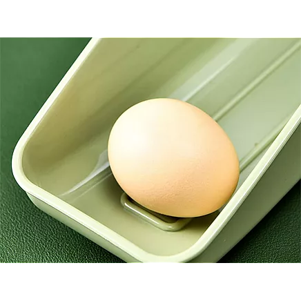 Olu trauks ledusskapja organizators ar datuma slīdni, 7 olu