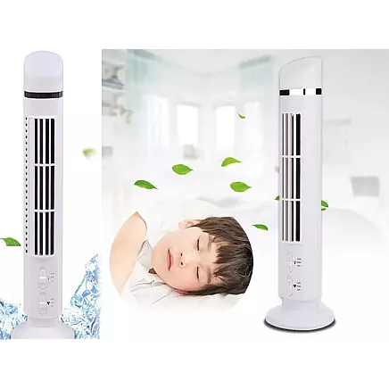 Column fan lamp desk fan standing bladeless fan blower