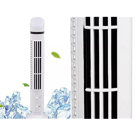 Column fan lamp desk fan standing bladeless fan blower