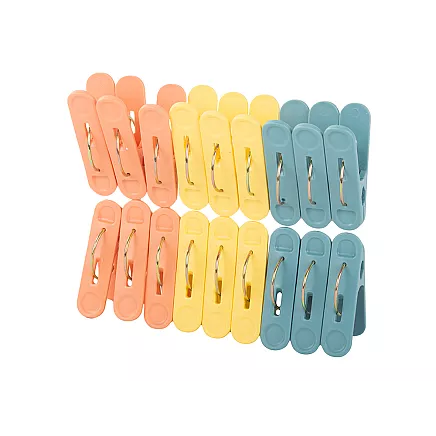 Clothes clips clothes clips clothes clips 18 pieces plastic frogs strong