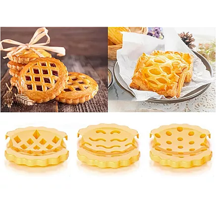 Cake tin cutter interchangeable filling inserts