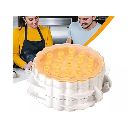 Cake tin cutter interchangeable filling inserts