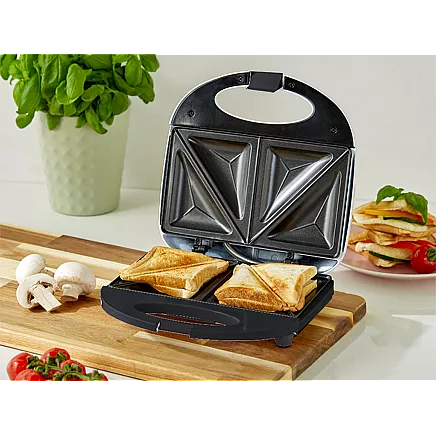 Toaster toast 750w sandwich double black
