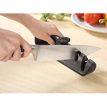 Knife sharpener kitchen scissors sharpening non-slip adjustment