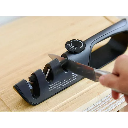 Knife sharpener kitchen scissors sharpening non-slip adjustment