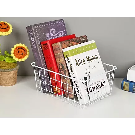 Loft metal wire basket loft metal organiser for kitchen for fruit white large