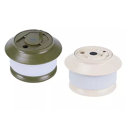 Camping light rechargeable led garland on roll 20m warm