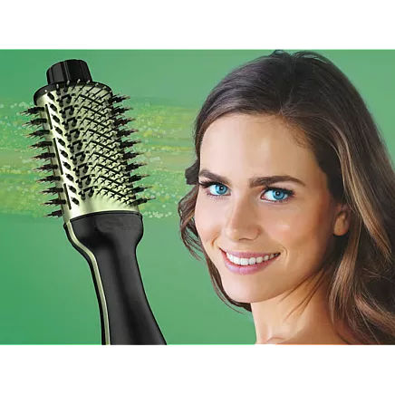 Hair dryer curling iron hair straightener styling brush large 4 in 1