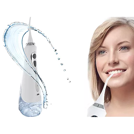 Dental irrigator cordless oral irrigator large container