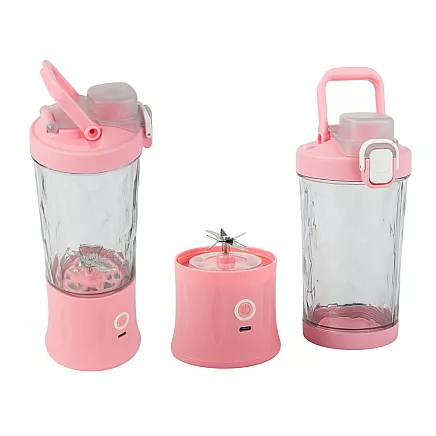 Portable USB wireless smoothie blender, ice crusher, rose