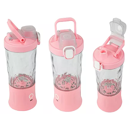 Portable USB wireless smoothie blender, ice crusher, rose