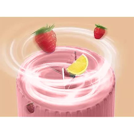 Portable USB wireless smoothie blender, cocktail mixer
