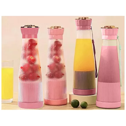 Portable USB wireless smoothie blender, cocktail mixer