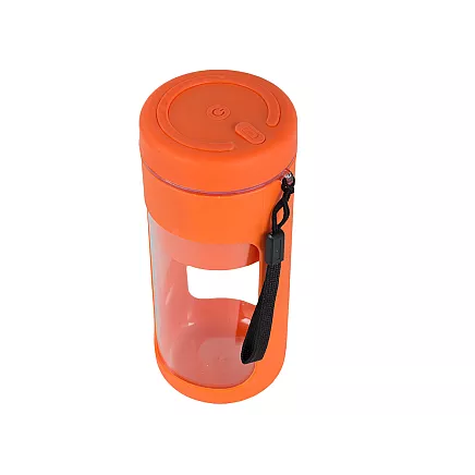 Portable USB wireless smoothie blender, ice crusher, lanyard