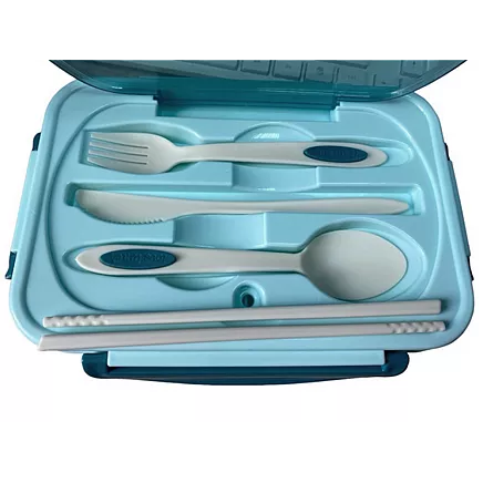 Lunchbox breakfast box lunch box with compartments cutlery