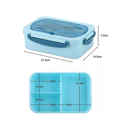 Lunchbox breakfast box lunch box with compartments cutlery