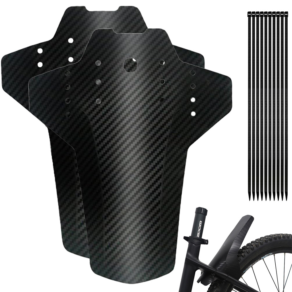 Bicycle mudguards front rear set mtb 2 pcs universal 24 26 28 inches 5907451361900