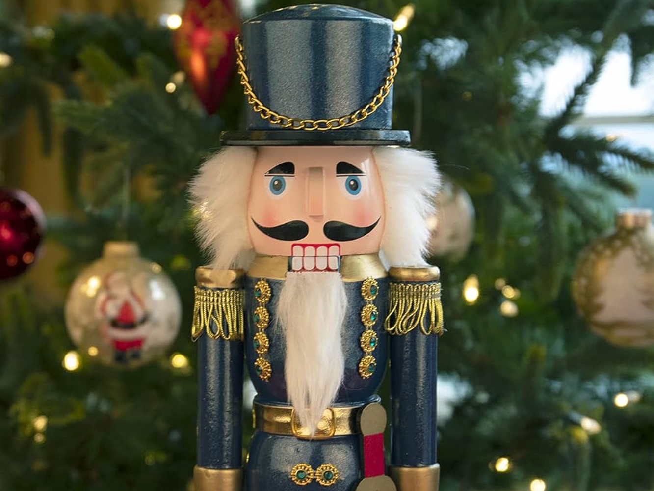 Nutcracker wooden soldier decorative christmas figurine gift 5907451367889