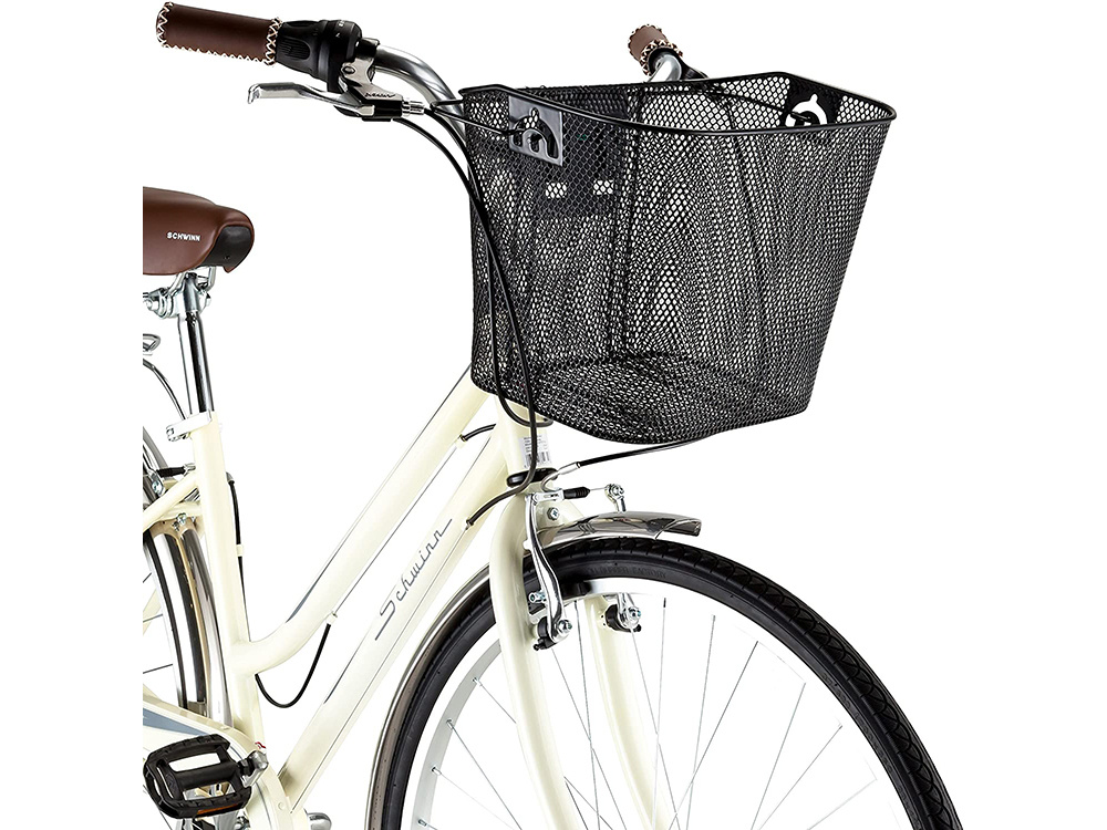 Large bicycle basket metal bicycle basket click 5907451320815